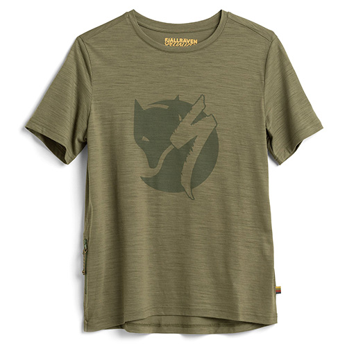 Fjällräven S/F Wool T-shirt W Green | 620 | XL