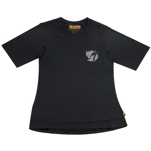 Fjällräven S/F Cotton Pocket T-shirt W Black | 550 | S