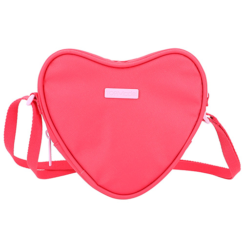 Mini kabelka Top Model Červená, ve tvaru srdce | 0412257_A