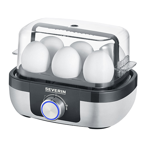 Vařič vajec Severin EK 3169, kontrola času vaření, 1-6 ks vajec, zvuková signali
