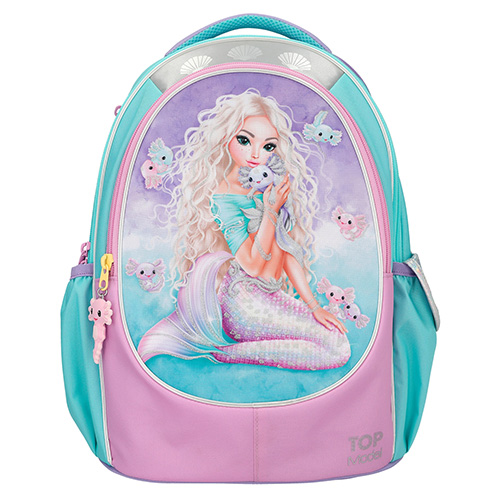 Školní batoh Top Model Mořská panna a axolotl