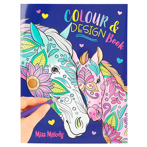 Omalovánky Miss Melody Color & Design, 40 stran | 0412452_A