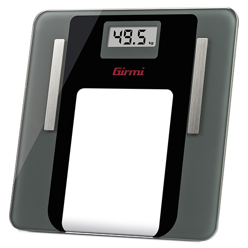 Osobní váha Girmi BP7500, digitální, aplikace, skleněná platforma, LCD displej