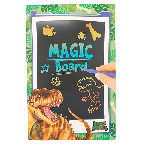 Magická tabulka Dino World Mazací tabulka a pero