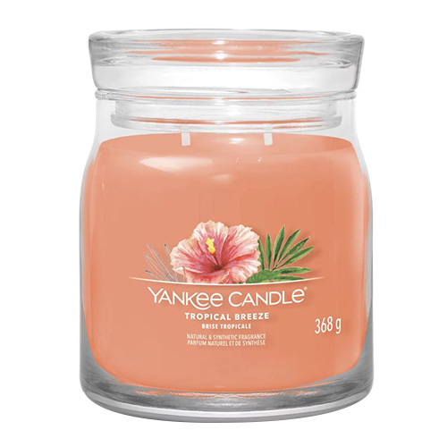 Svíčka ve skleněné dóze Yankee Candle Tropický vánek, 368 g