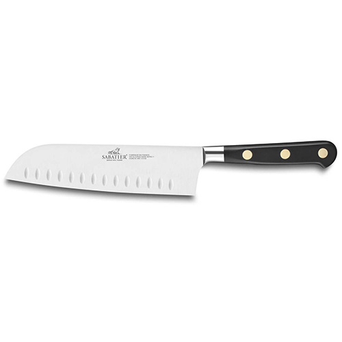 Kuchyňský nůž Lion Sabatier 714780 Idéal Laiton, Santoku nůž, čepel 18 cm z nerezové oce