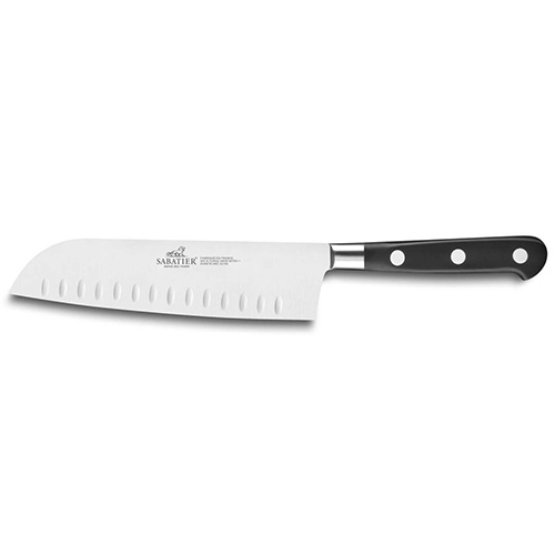 Kuchyňský nůž Lion Sabatier 814750 Idéal Inox, Santoku nůž, čepel 18 cm z nerezové oceli