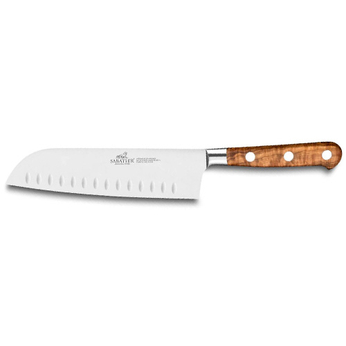 Kuchyňský nůž Lion Sabatier 834785 Idéal Provencao, Santoku nůž, čepel 18 cm z nerezové