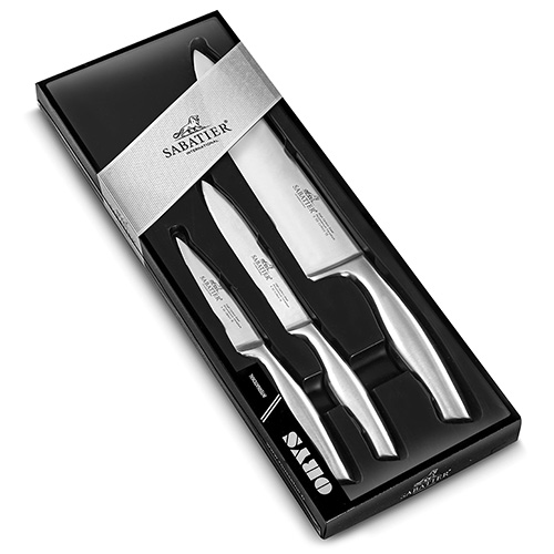 Lion Sabatier International Sada nožů Lion Sabatier 786582 Cuisine, sada 3 nožů Orys, nerezová rukojeť, čepel z
