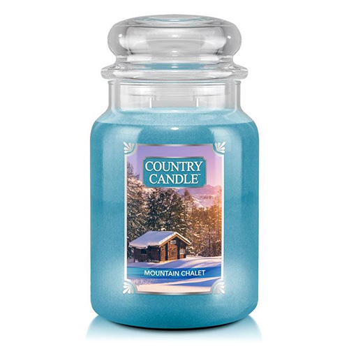 Svíčka ve skleněné dóze Country Candle Horská chata, 680 g