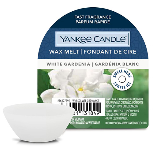 Vonný vosk Yankee Candle Bílá gardénie, 22 g