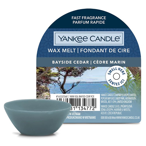Vonný vosk Yankee Candle Pobřežní cedr, 22 g