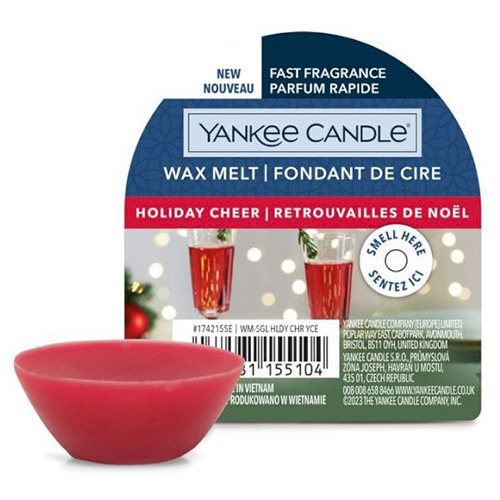 Vonný vosk Yankee Candle Vánoční veselí, 22 g