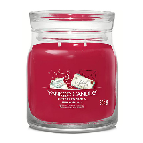 Svíčka ve skleněné dóze Yankee Candle Vánoční přání, 368 g