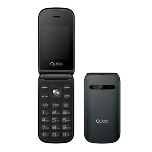 Mobilní telefon QUBO QUBO X-209 BK 4G, TLF LCD displej, fotoaparát, bluetooth, tl