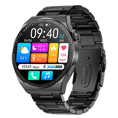 Chytré hodinky Trevi T-FIT 300 CALL BK smartwatch, bluetooth, monitor spánku, zdr