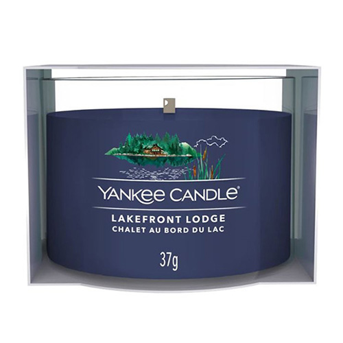 Votivní svíčka Yankee Candle Chata u jezera, 37 g