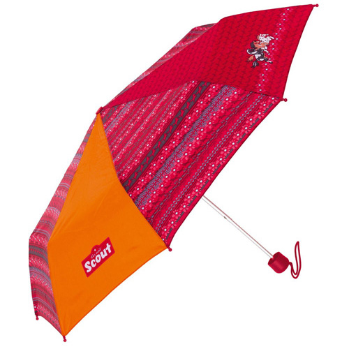 Deštník skládací Scout průměr 90 cm - tři koníci