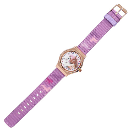 ASST | Náramkové hodinky Miss Melody Rosegold-fialové