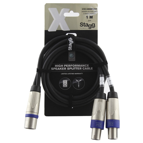 Reproduktorový kabel Stagg XYC1-SF2SM25C