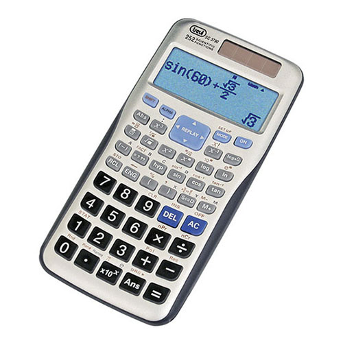 Kalkulačka Trevi SC 3790, vědecká, 252 matematických funkcí, LCD displej, pev