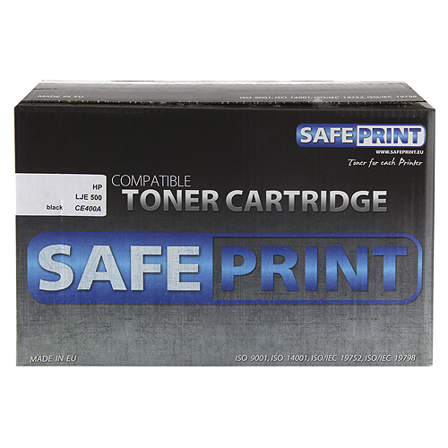 Toner SafePrint black | 5500pgs | HP CE400A | LJE 500 M551dn Laserové tlačiarne | tonery |