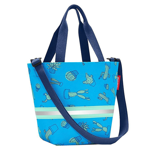 Nákupní taška Reisenthel Kaktus, modrá | shopper XS kids