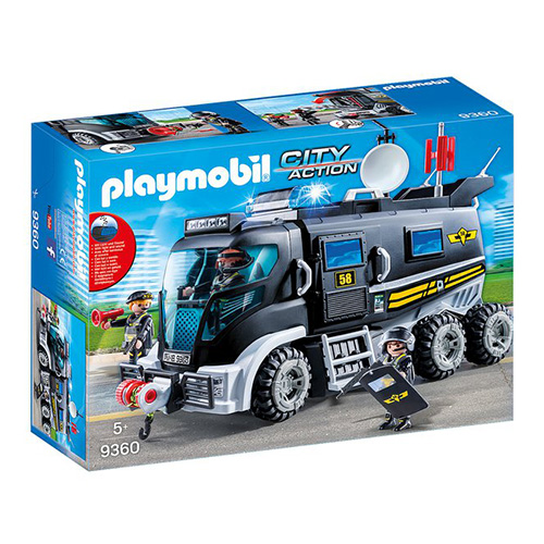 Speciální policejní zásahové vozidlo Playmobil Policie, 16 dílků