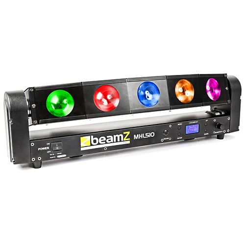 LED efekt s DMX ovládáním BeamZ Professional MHL510 Color Sweeper, 5 x 10W LED 4 v 1