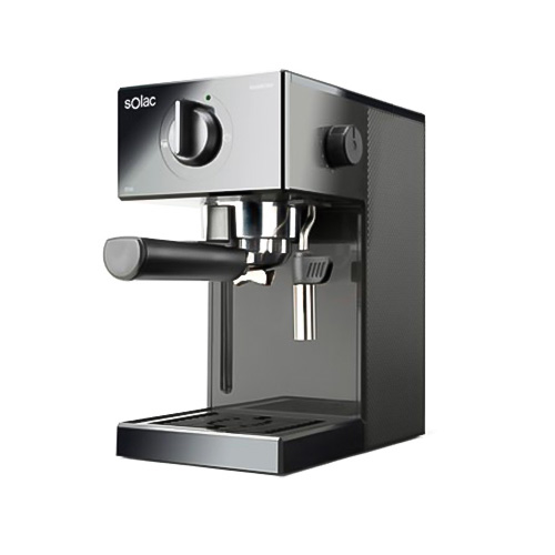 Kávovar Solac CE4502, Squissita Graphite, pákové, espresso, nerez, 1050 W