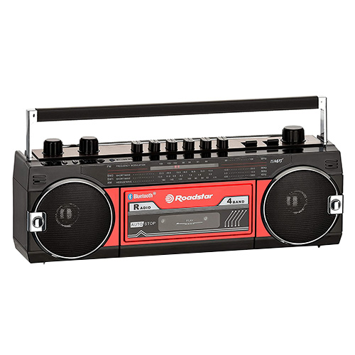 Radiomagnetofon Roadstar RCR-3025EBT RD, USB, BT, MW/FM/SW1-2