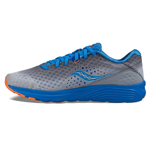 Pánská běžecká obuv Saucony KINVARA 8 | RUNNING | GREY/BLUE/ORANGE | S20356-1 | US 8.5 |