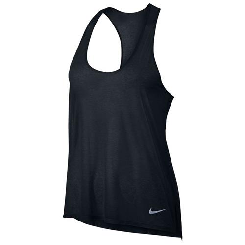 Nike W NK BRTHE TANK COOL 10 | RUNNING | WOMENS | TANK TOP/SINGLET | BLACK | M