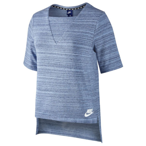 Nike W NSW AV15 TOP KNT 10 | NSW OTHER SPORTS | WOMENS | SHORT SLEEVE TOP | ALUMINUM