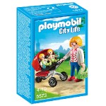 Kočárek pro dvojčata Playmobil
