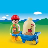 Stavební dělník Playmobil