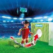 Fotbalista Portugalska Playmobil