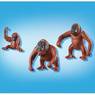 Orangutani s mládětem Playmobil
