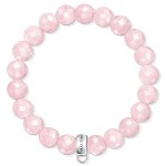 Charm Club bracelet, appr. 18,5 cms pink