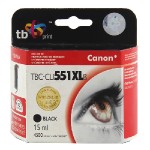 Ink. kazeta TB kompat. s Canon CLI-551XL Black
