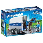 Policejní přívěs pro koně Playmobil