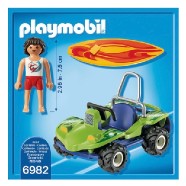 Surfař s plážovou buginou Playmobil