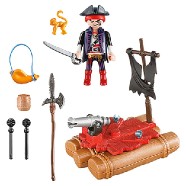 Pirát na voru Playmobil