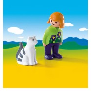 Holčička s kočičkou Playmobil