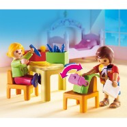 Barevný dětský pokoj Playmobil