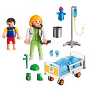 Dětská lékařka s pacientem Playmobil