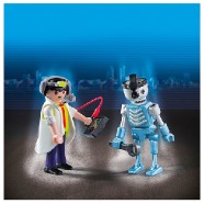 Duo Pack Profesor a robot Playmobil