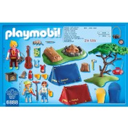 Stanový tábor s táborákem Playmobil
