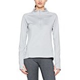 Nike 854945-012 Haut à Manches Longues Femme, Wolf Grey/Reflective Silver, FR : XS (Taille Fabricant : XS)