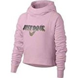 Nike G NSW Modern Hoodie Crop GX Sudadera, Niñas, Rosa (Arctic Pink), L